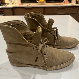 Louis Vuitton Suede Ankle Boots Sz 7.5